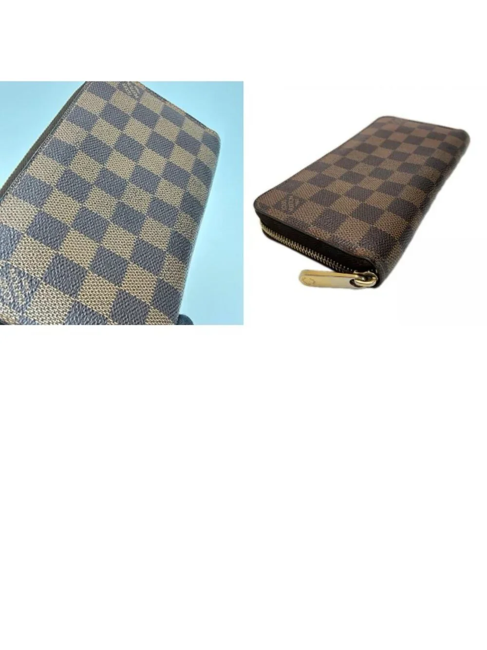 Louis Vuitton Damier Zippy Wallet Zip Around Ebene